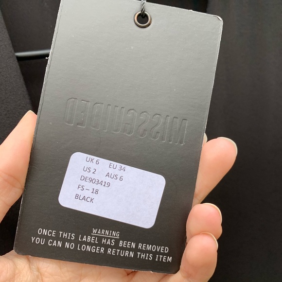 NWT Missguided LBD - Picture 6 of 6